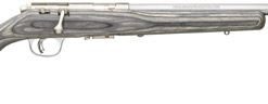 Marlin Rifle 70723, 17 HMR, 22 in, Laminated Hardwood Stock, Stainless Finish